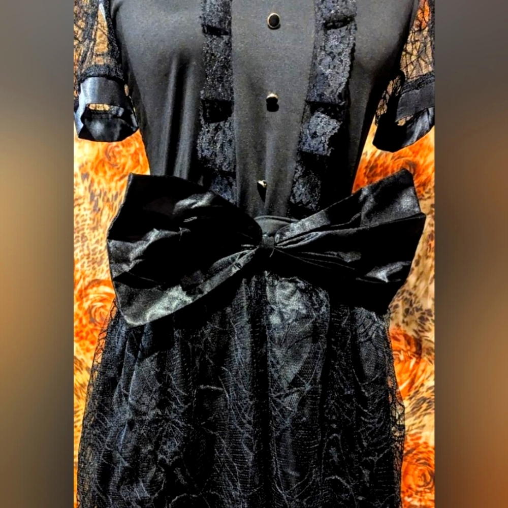 Sexy Black Witch Costume. Great Condition .OS - Picture 3 of 6